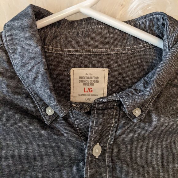 Gap - Mens Large - Long Sleeve Button up shirt - Picture 2 of 4